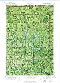 Erie Minnesota Historical topographic map, 1:24000 scale, 7.5 X 7.5 Minute, Year 1972