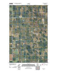 Erie NE Minnesota Historical topographic map, 1:24000 scale, 7.5 X 7.5 Minute, Year 2010
