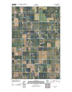 Erie NW Minnesota Historical topographic map, 1:24000 scale, 7.5 X 7.5 Minute, Year 2010