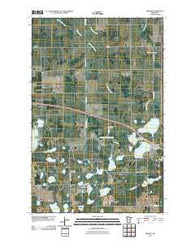 Erskine Minnesota Historical topographic map, 1:24000 scale, 7.5 X 7.5 Minute, Year 2010