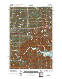 Esko Minnesota Historical topographic map, 1:24000 scale, 7.5 X 7.5 Minute, Year 2011