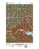 Esko Minnesota Historical topographic map, 1:24000 scale, 7.5 X 7.5 Minute, Year 2011