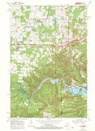 Esko Minnesota Historical topographic map, 1:24000 scale, 7.5 X 7.5 Minute, Year 1954