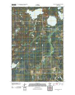 Esquagamah Lake Minnesota Historical topographic map, 1:24000 scale, 7.5 X 7.5 Minute, Year 2010