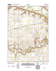 Essig Minnesota Historical topographic map, 1:24000 scale, 7.5 X 7.5 Minute, Year 2013
