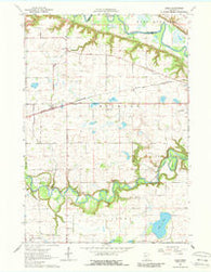 Essig Minnesota Historical topographic map, 1:24000 scale, 7.5 X 7.5 Minute, Year 1964