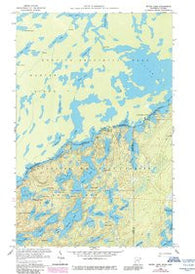 Ester Lake Minnesota Historical topographic map, 1:24000 scale, 7.5 X 7.5 Minute, Year 1959