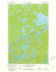 Ester Lake Minnesota Historical topographic map, 1:24000 scale, 7.5 X 7.5 Minute, Year 1959