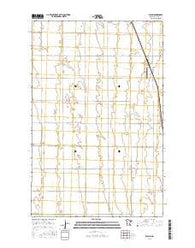Euclid Minnesota Current topographic map, 1:24000 scale, 7.5 X 7.5 Minute, Year 2016