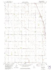 Euclid Minnesota Historical topographic map, 1:24000 scale, 7.5 X 7.5 Minute, Year 1982