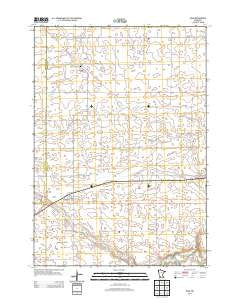 Evan Minnesota Historical topographic map, 1:24000 scale, 7.5 X 7.5 Minute, Year 2013