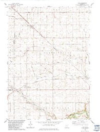 Evan Minnesota Historical topographic map, 1:24000 scale, 7.5 X 7.5 Minute, Year 1983