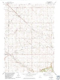 Evan Minnesota Historical topographic map, 1:24000 scale, 7.5 X 7.5 Minute, Year 1983