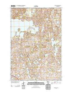 Evansville Minnesota Historical topographic map, 1:24000 scale, 7.5 X 7.5 Minute, Year 2013