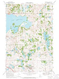 Evansville Minnesota Historical topographic map, 1:24000 scale, 7.5 X 7.5 Minute, Year 1969
