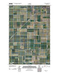 Everdell Minnesota Historical topographic map, 1:24000 scale, 7.5 X 7.5 Minute, Year 2010