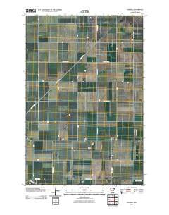 Everdell Minnesota Historical topographic map, 1:24000 scale, 7.5 X 7.5 Minute, Year 2010