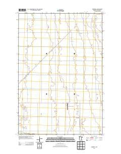 Everdell Minnesota Historical topographic map, 1:24000 scale, 7.5 X 7.5 Minute, Year 2013