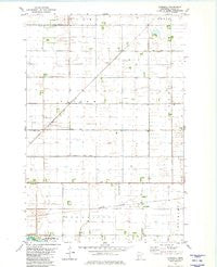 Everdell Minnesota Historical topographic map, 1:24000 scale, 7.5 X 7.5 Minute, Year 1981