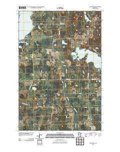 Evergreen Minnesota Historical topographic map, 1:24000 scale, 7.5 X 7.5 Minute, Year 2010
