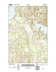 Evergreen Minnesota Historical topographic map, 1:24000 scale, 7.5 X 7.5 Minute, Year 2013