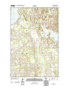 Evergreen Minnesota Historical topographic map, 1:24000 scale, 7.5 X 7.5 Minute, Year 2013
