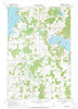 Evergreen Minnesota Historical topographic map, 1:24000 scale, 7.5 X 7.5 Minute, Year 1969