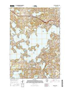 Excelsior Minnesota Current topographic map, 1:24000 scale, 7.5 X 7.5 Minute, Year 2016
