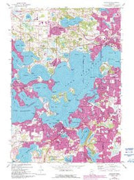 Excelsior Minnesota Historical topographic map, 1:24000 scale, 7.5 X 7.5 Minute, Year 1958
