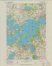 Excelsior Minnesota Historical topographic map, 1:24000 scale, 7.5 X 7.5 Minute, Year 1958