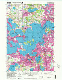 Excelsior Minnesota Historical topographic map, 1:24000 scale, 7.5 X 7.5 Minute, Year 1997