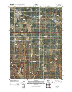 Eyota Minnesota Historical topographic map, 1:24000 scale, 7.5 X 7.5 Minute, Year 2010