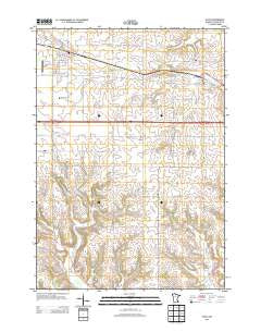 Eyota Minnesota Historical topographic map, 1:24000 scale, 7.5 X 7.5 Minute, Year 2013
