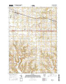 Eyota Minnesota Current topographic map, 1:24000 scale, 7.5 X 7.5 Minute, Year 2016