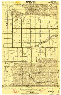 F Minnesota Historical topographic map, 1:62500 scale, 15 X 15 Minute, Year 1918