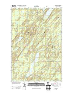 Fairbanks Minnesota Historical topographic map, 1:24000 scale, 7.5 X 7.5 Minute, Year 2013