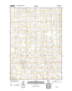 Fairfax Minnesota Historical topographic map, 1:24000 scale, 7.5 X 7.5 Minute, Year 2013