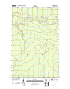 Fairland NE Minnesota Historical topographic map, 1:24000 scale, 7.5 X 7.5 Minute, Year 2013