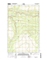 Fairland NE Minnesota Current topographic map, 1:24000 scale, 7.5 X 7.5 Minute, Year 2016