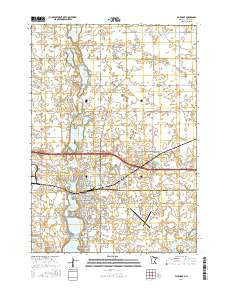 Fairmont Minnesota Current topographic map, 1:24000 scale, 7.5 X 7.5 Minute, Year 2016