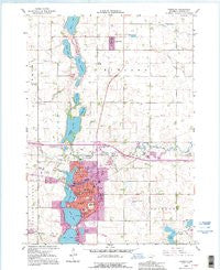 Fairmont Minnesota Historical topographic map, 1:24000 scale, 7.5 X 7.5 Minute, Year 1992