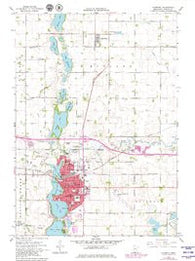 Fairmont Minnesota Historical topographic map, 1:24000 scale, 7.5 X 7.5 Minute, Year 1967