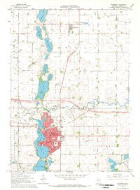 Fairmont Minnesota Historical topographic map, 1:24000 scale, 7.5 X 7.5 Minute, Year 1967