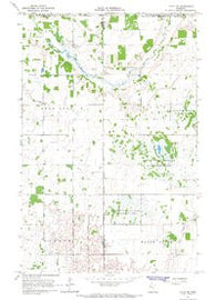Faith NE Minnesota Historical topographic map, 1:24000 scale, 7.5 X 7.5 Minute, Year 1966