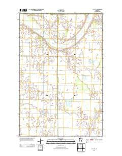 Faith NE Minnesota Historical topographic map, 1:24000 scale, 7.5 X 7.5 Minute, Year 2013