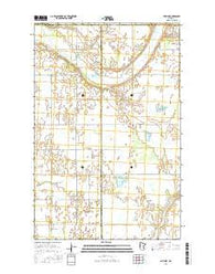 Faith NE Minnesota Current topographic map, 1:24000 scale, 7.5 X 7.5 Minute, Year 2016