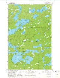 Farm Lake Minnesota Historical topographic map, 1:24000 scale, 7.5 X 7.5 Minute, Year 1981