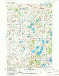 Farming Minnesota Historical topographic map, 1:24000 scale, 7.5 X 7.5 Minute, Year 1965