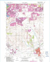 Farmington Minnesota Historical topographic map, 1:24000 scale, 7.5 X 7.5 Minute, Year 1974