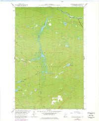 Farquhar Peak Minnesota Historical topographic map, 1:24000 scale, 7.5 X 7.5 Minute, Year 1960
